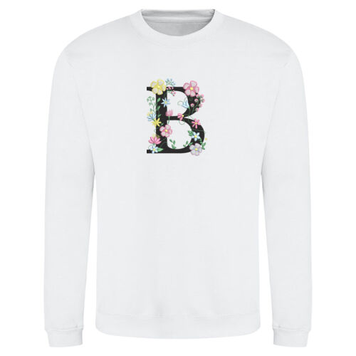Embroidered Floral Initial Thumbnail