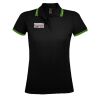 SOL'S Ladies Pasadena Tipped Cotton Piqué Polo Shirt Thumbnail